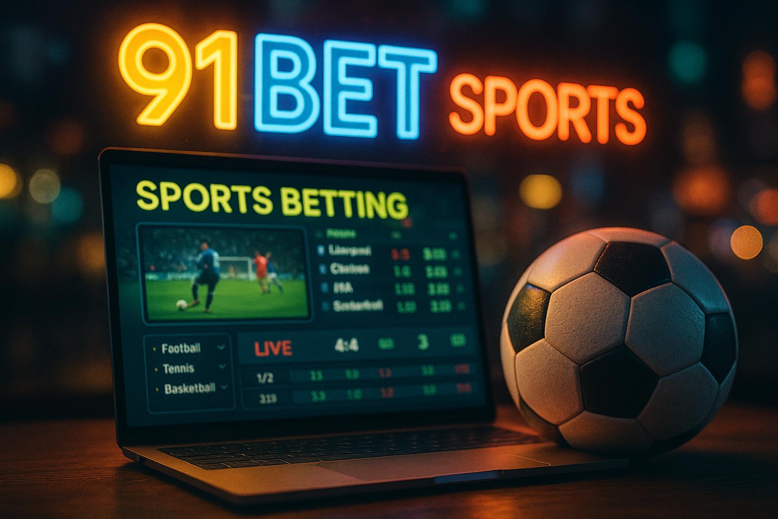 Apostas esportivas no cassino online 91BET